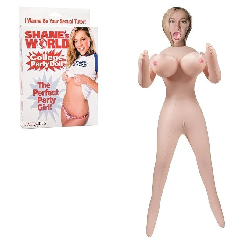 CalExotics Shane's World College Party Love Doll Realistic Butts And Vaginas