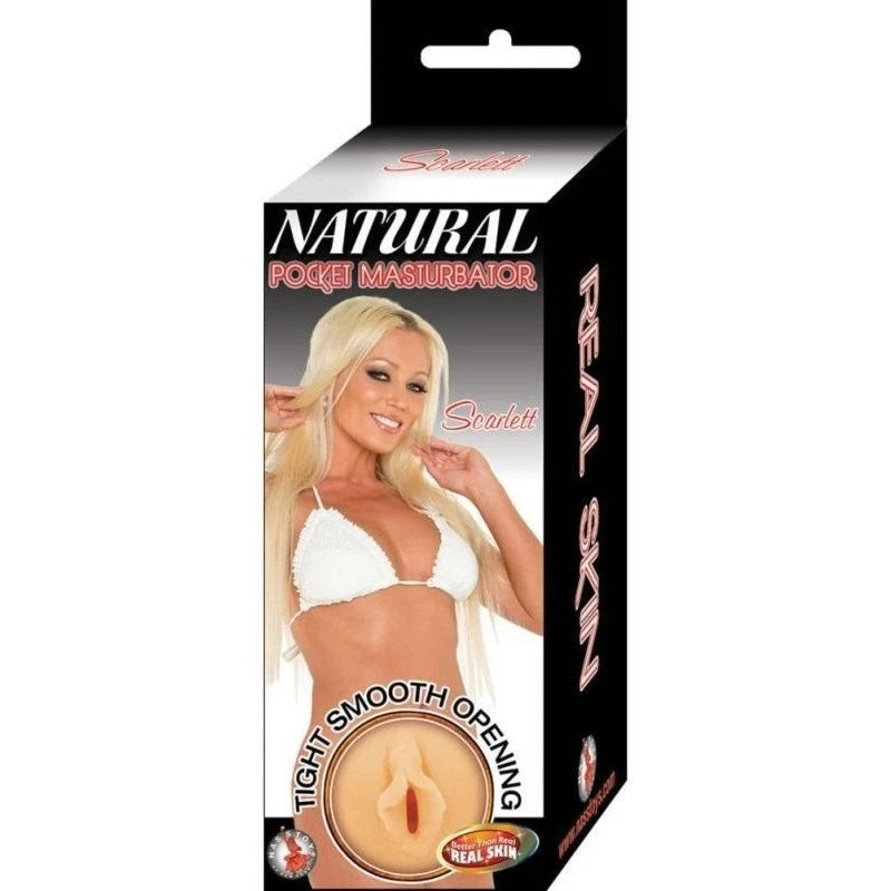 Natural Pocket Masturbator Scarlett Masturbators and Strokers