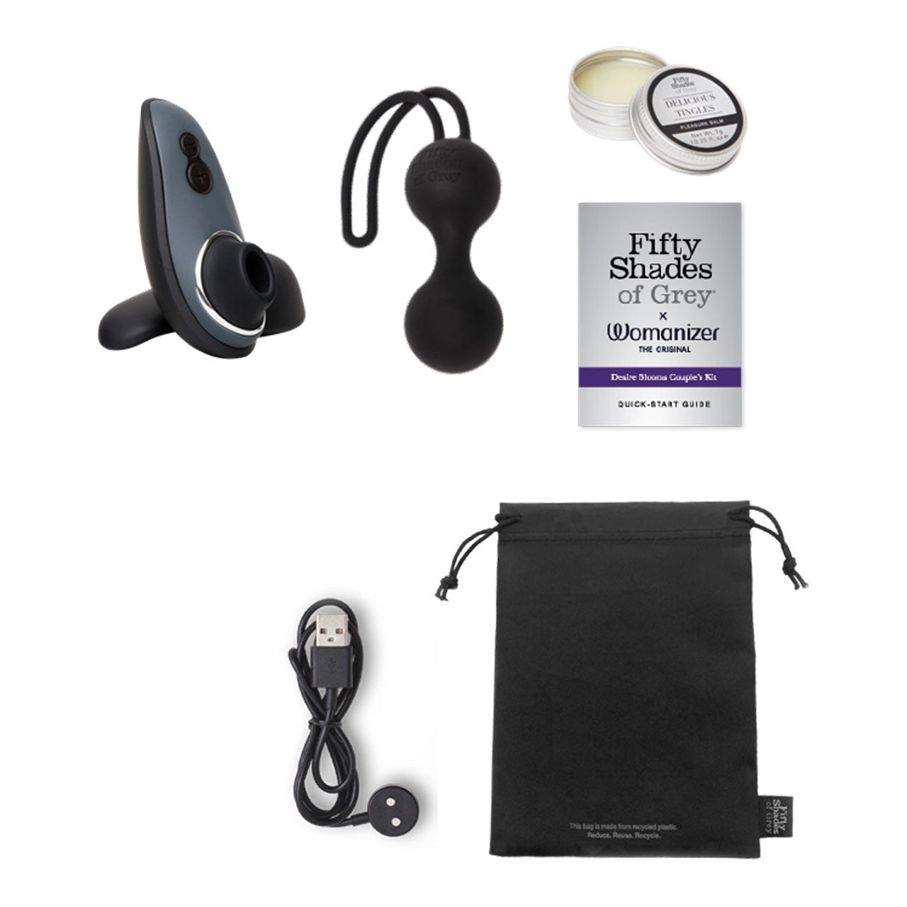 FSOG X Womanizer Liberty Desire Blooms Couple’s Kit Sex Kits