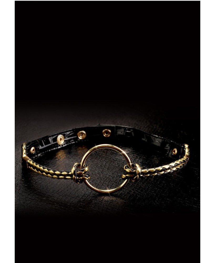 Fetish Fantasy Gold BDSM Play Open Mouth Gag Bondage Gags and Bits