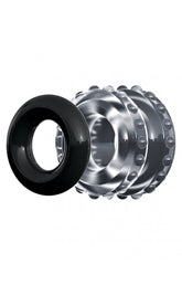 Sir Richards Control Pro Performance Cock Ring Black Stretchy Cock Rings