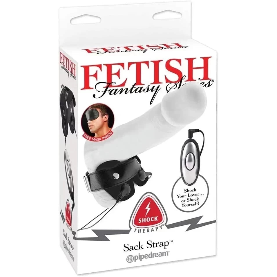 Fetish Fantasy Shock Therapy Sack Strap For Mens Electro Sex