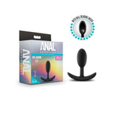 Anal Adventures Platinum Vibra Slim Plug Butt Plugs