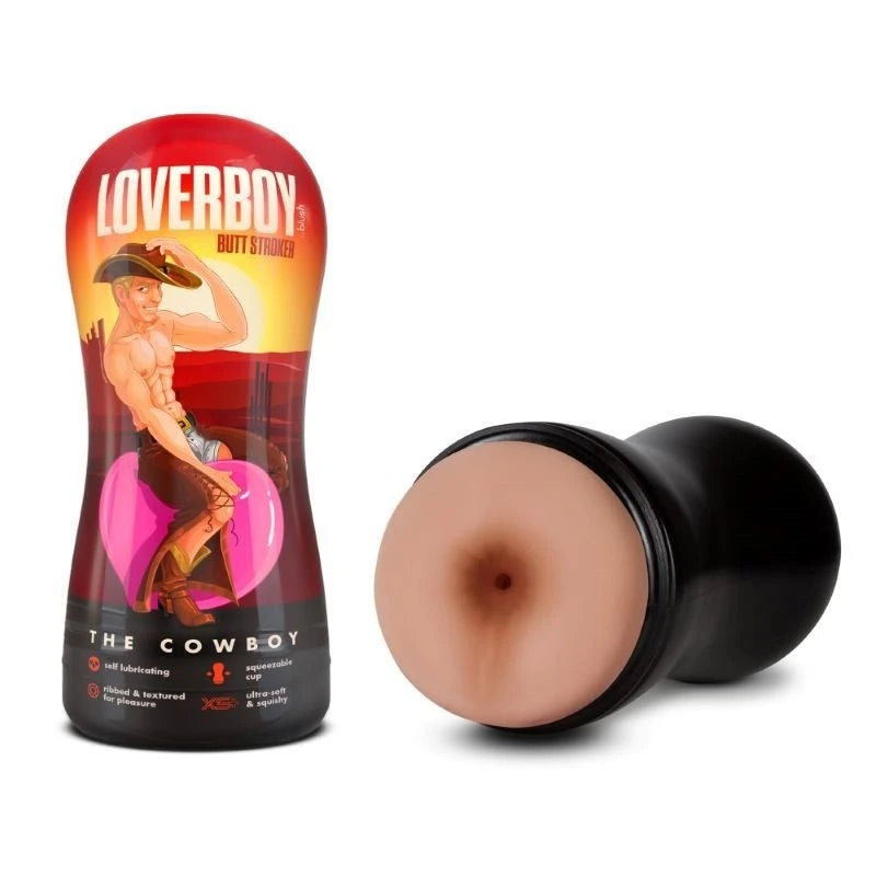 Loverboy The Cowboy - Self-Lubricating Pleasure Stroker Masturbators and Strokers