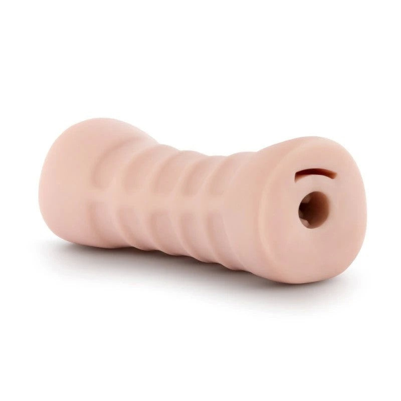 Lifelike Ribbed Vibrating Masturbator - M For Men Ashley Masturbators and Strokers