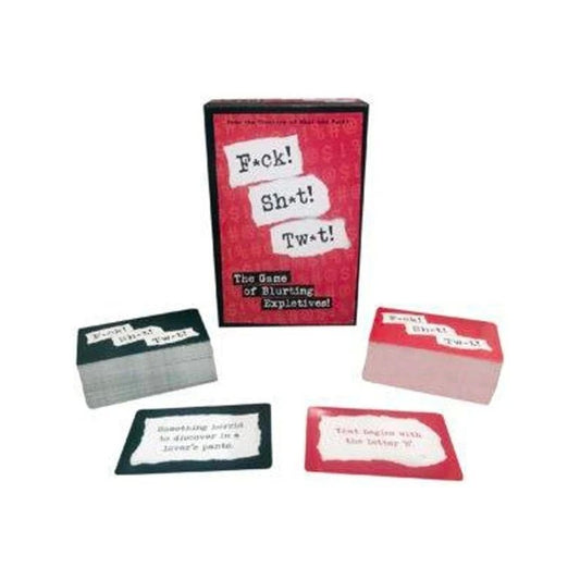 Kheper Games F*ck! Sh*t! Tw*t! Adult Party Game - Sex Games, Coupons and Tricks