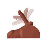 PDX Plus Perfect Ride Dildo And Male Masturbator Brown Masturbators and Strokers