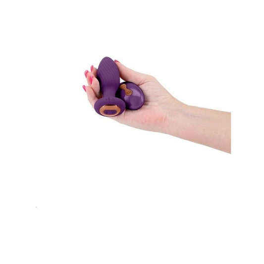 NS Novelties INYA Alpine Rechargeable Gyrating Butt Plug Purple - Butt Plugs