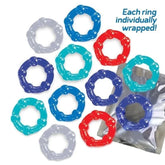The Ultimate Pleasure Package - 12 Versatile Cock Rings Cock Ring Sets
