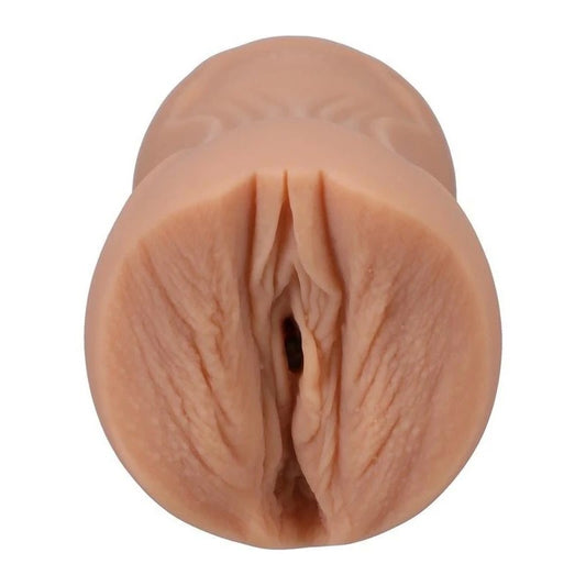 Main Squeeze Doc Johnson Signature Strokers Skye Blue Ultraskyn Pocket Pussy - Masturbators and Strokers