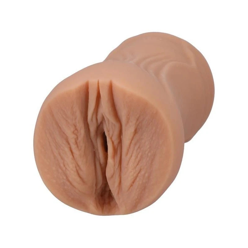 Main Squeeze Doc Johnson Signature Strokers Skye Blue Ultraskyn Pocket Pussy Masturbators and Strokers