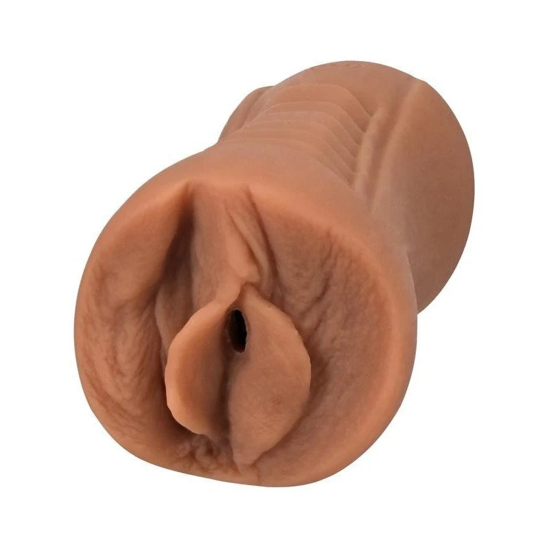 Main Squeeze Doc Johnson Signature Strokers Aidra Fox Ultraskyn Pocket Pussy Masturbators and Strokers