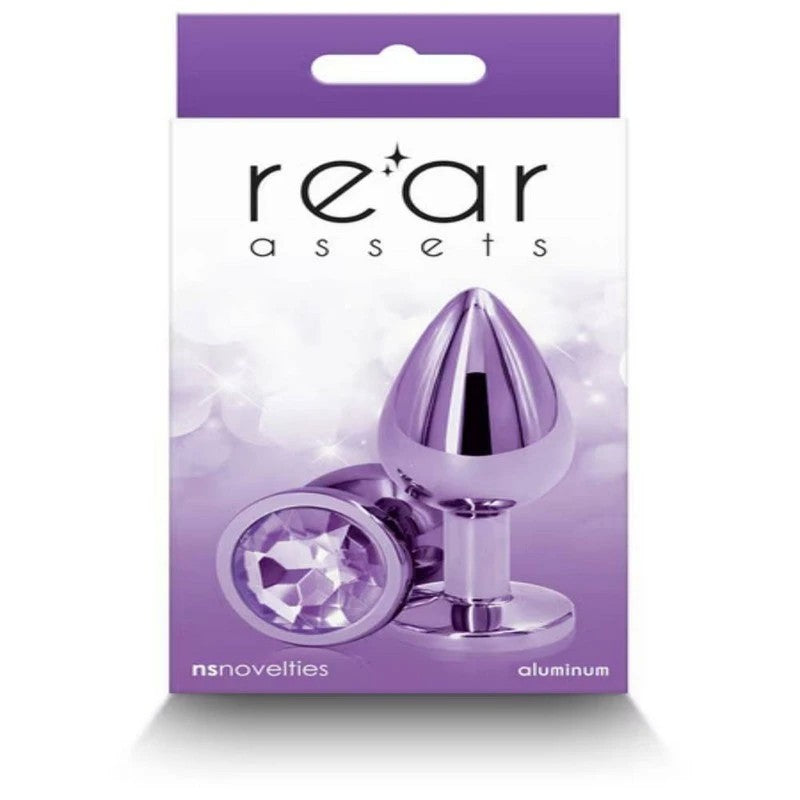 NS Novelties Rear Assets Medium Anal Plug Butt Plugs