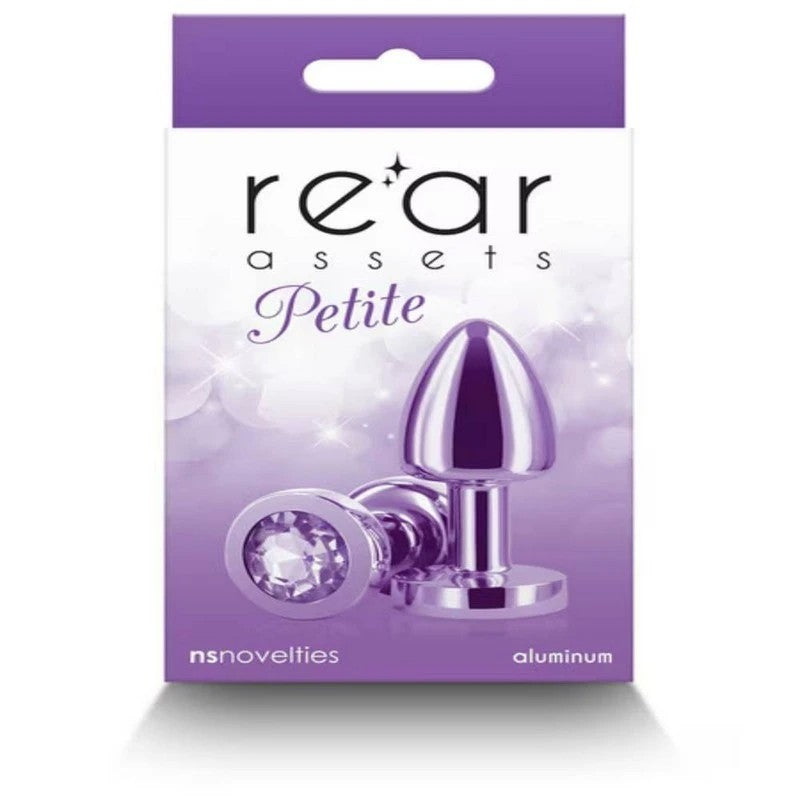 NS Novelties Rear Assets Petite Chrome Plated Butt Plug Butt Plugs