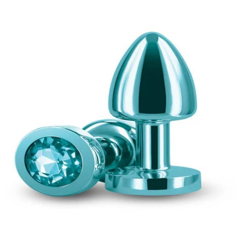 NS Novelties Rear Assets Petite Chrome Plated Butt Plug Butt Plugs