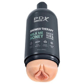 PDX Plus Shower Therapy Milk Me Honey Male Masturbator Masturbators and Strokers