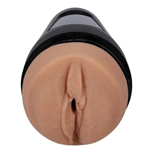 Doc Johnson Main Squeeze Eva Elfie Ultraskyn Stroker Pussy Vanilla Masturbators and Strokers