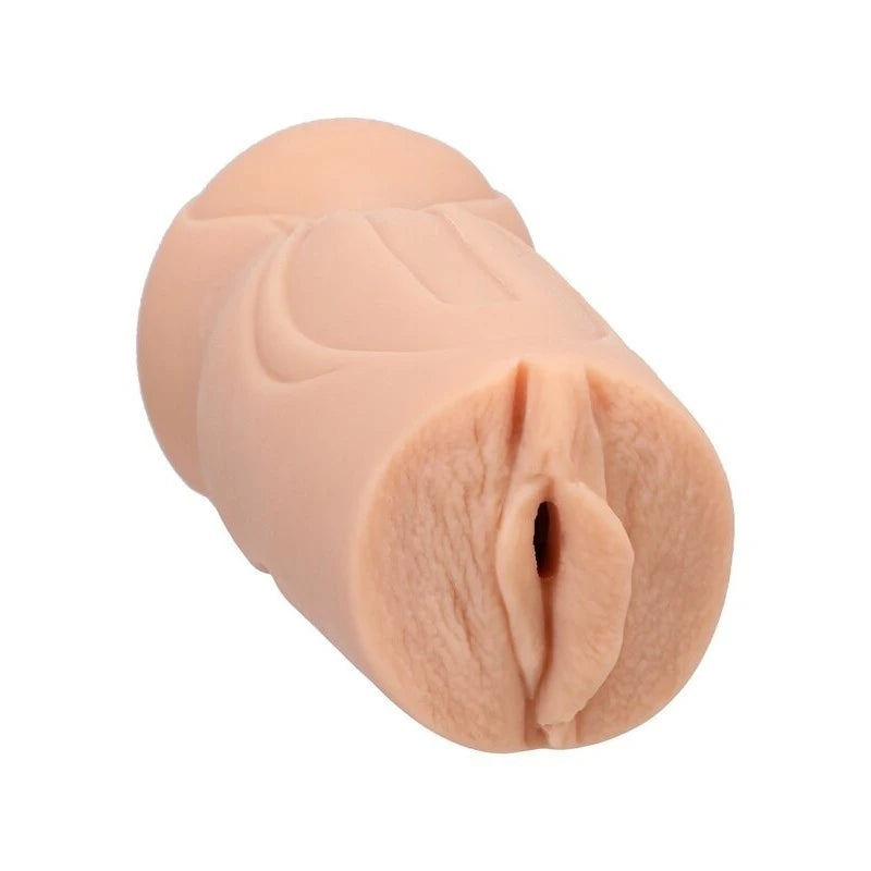 Doc Johnson Main Squeeze Signature Strokers Livv Fitt Ultraskyn Pocket Pussy Vanilla Masturbators and Strokers