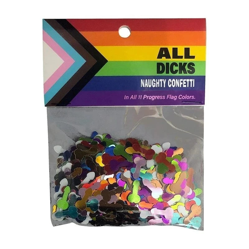 Kheper Games All Dicks Naughty Confetti Bachelorette and Bucks