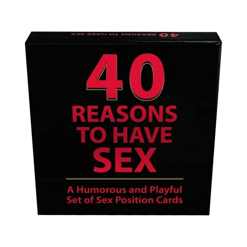 Kheper Games 40 Reasons to Have Sex Position Card Game Sex Games, Coupons and Tricks