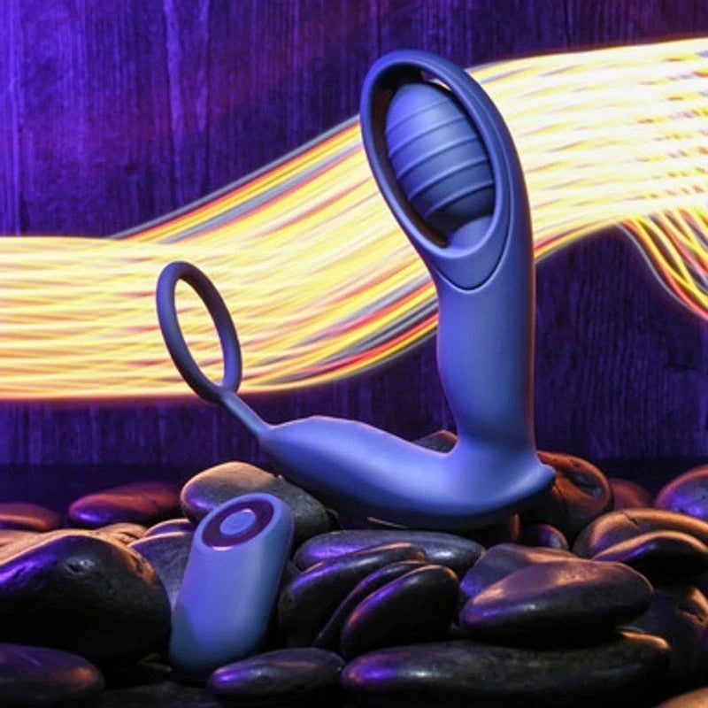 Zero Tolerance EXTRA MILE Vibrating Prostate Massager Blue Prostate Toys