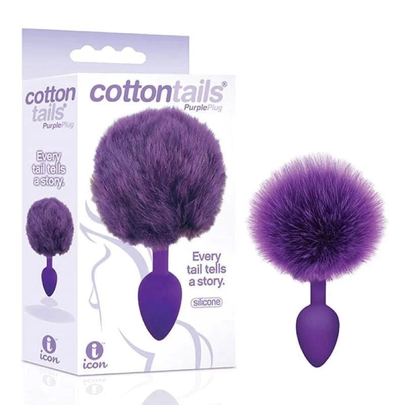 The 9's Cottontails Butt Plugs