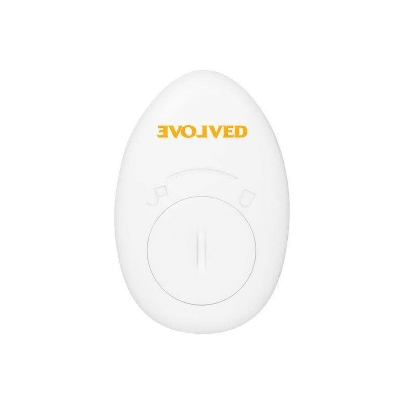 Evolved Creamsicle USB Rechargeable Stimulator with Wireless Remote Orange Butt Plugs