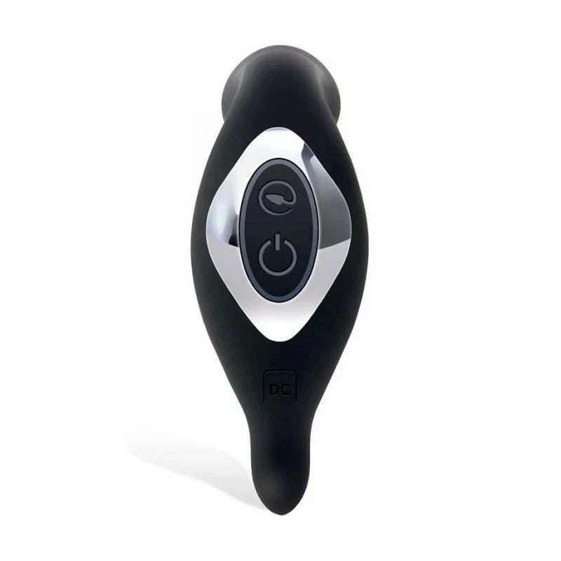 Adam and Eve 3 Point Vibrating Prostate Massager Black - Prostate Toys