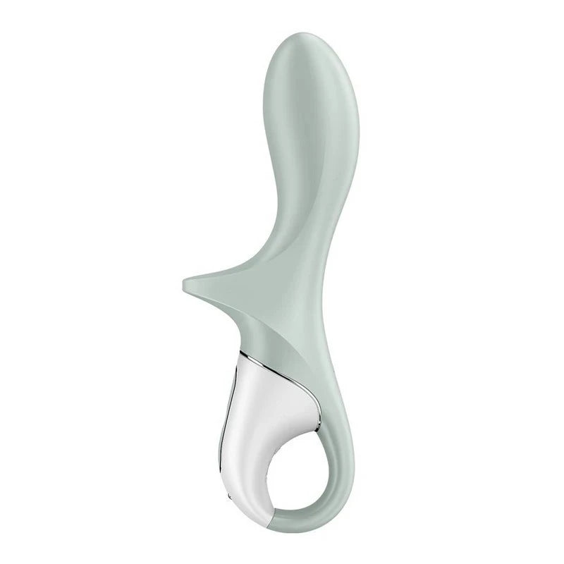 Satisfyer Air Pump Booty 3 Rechargeable Inflatable Anal Vibrator Grey Anal Vibrators