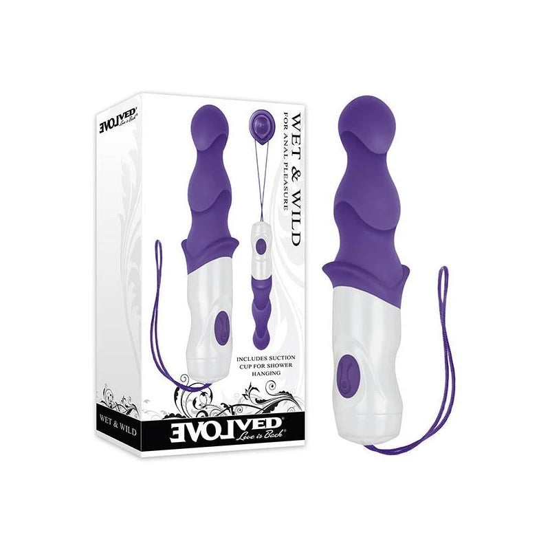 Evolved Wet and Wild Anal Vibrator Anal Vibrators