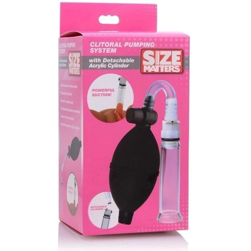 Size Matters Clitoral Pumping System Pussy And Clit Toys