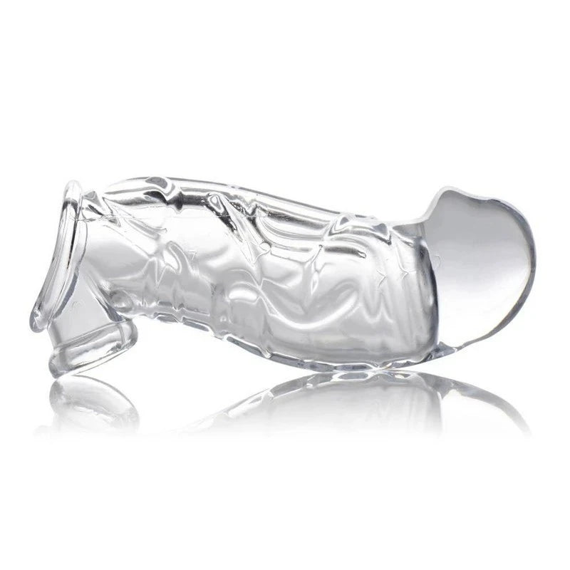 Size Matters Mens Penis Extender Sleeve Clear Pumps, Extenders and Sleeves