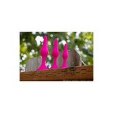 Luxe Beginner Butt Plug Kit Pink Butt Plugs