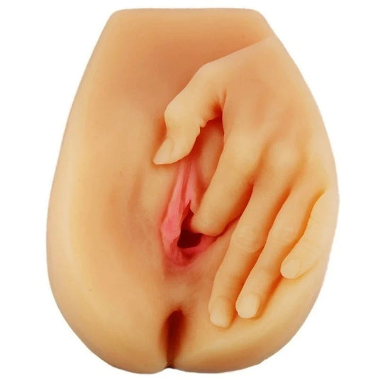 X5 Men Spread Me Realistic Mens Stroker Beige - Masturbators and Strokers