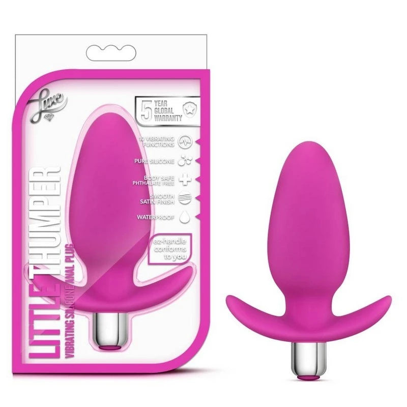 Luxe Little Thumper Anal Plug Butt Plugs