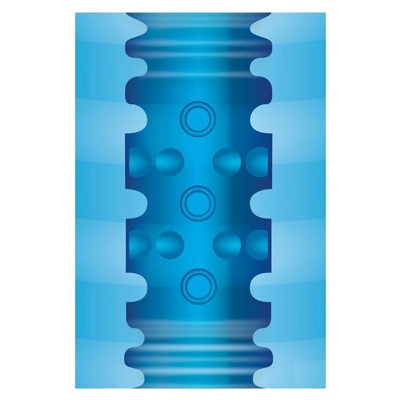 Zolo Backdoor Squeezable Vibrating Mens Stroker Masturbators and Strokers