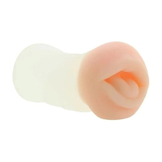 Zolo Deep Throat Male Masturbator Clear - Masturbators and Strokers
