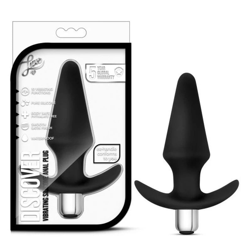 Luxe Discover Vibrating Butt Plug Butt Plugs