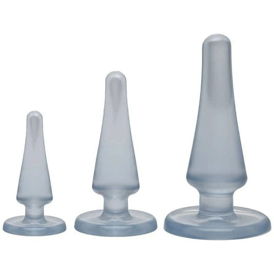 Crystal Jellies Anal Initiation Butt Plug Kit - Butt Plugs