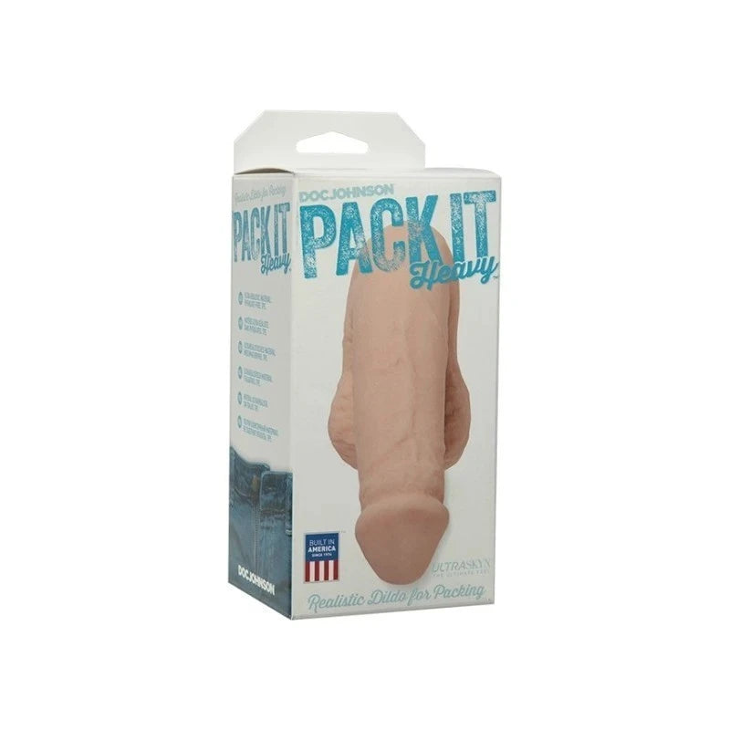 Doc Johnson Pack It Heavy Ultraskyn Realistic Dildo Realistic Dildos