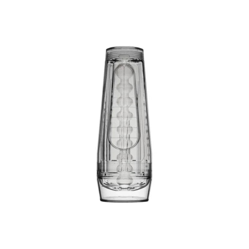 Main Squeeze Optix Crystal Male Masturbator Clear Masturbators and Strokers