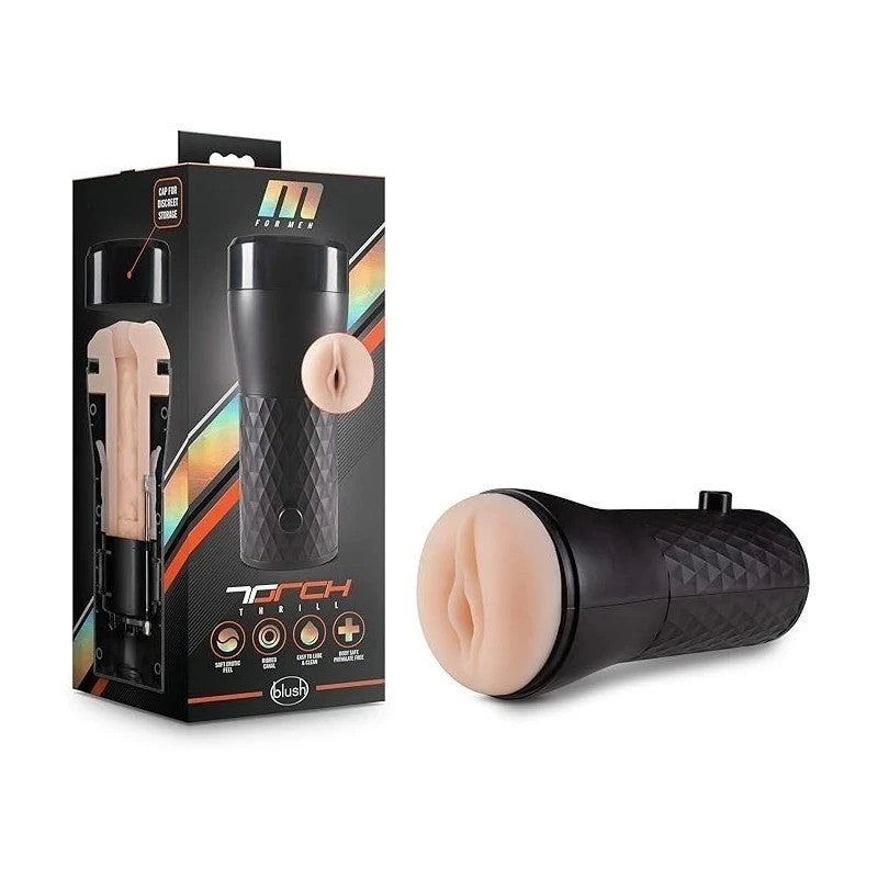 M for Men Torch Thrill Mens Masturbator Vanilla Masturbators and Strokers