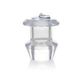 Master Series Ass Bung Clear Hollow Anal Dilator Butt Plugs