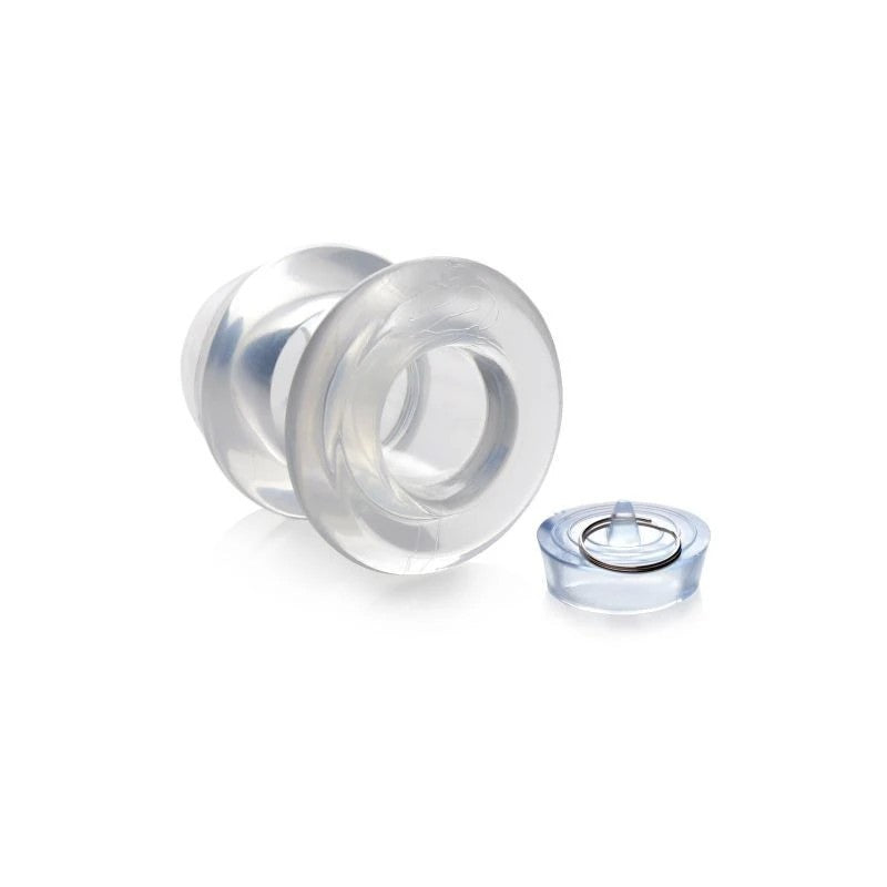 Master Series Ass Bung Clear Hollow Anal Dilator Butt Plugs