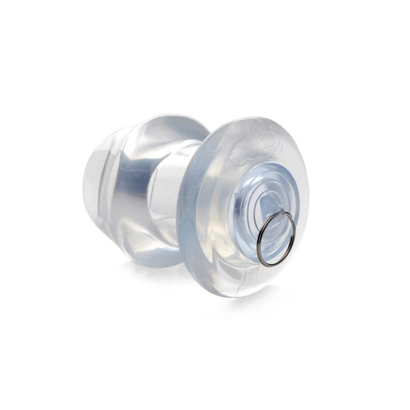 Master Series Ass Bung Clear Hollow Anal Dilator Butt Plugs