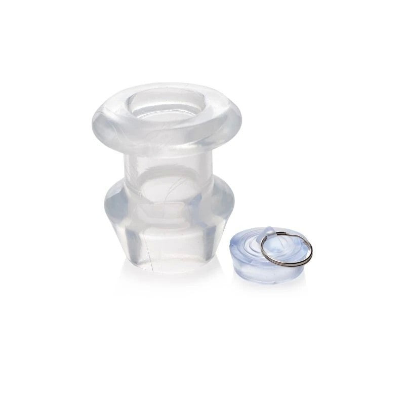 Master Series Ass Bung Clear Hollow Anal Dilator Butt Plugs