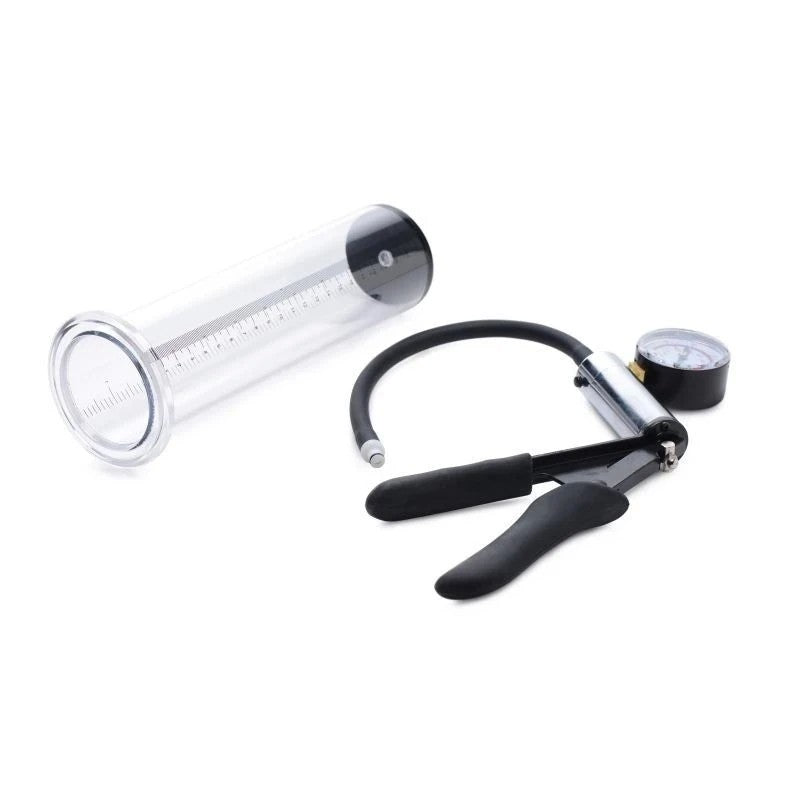 Size Matters Mens Penis Pump Kit with Cylinder Penis Pumps And Stretchers