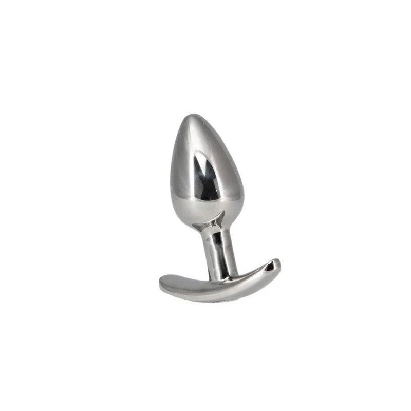 Pillow Talk Sneaky Luxurious Stainless Steel Anal Plug With Swarovski Crystal Butt Plugs