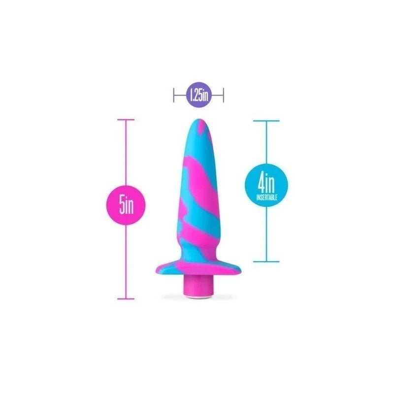 Avant Vibrotize Silicone Mini Anal Vibrator Fuchsia Anal Vibrators