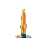 A-Play Groovy Silicone Anal Plug 5 Inch Sunrise Butt Plugs